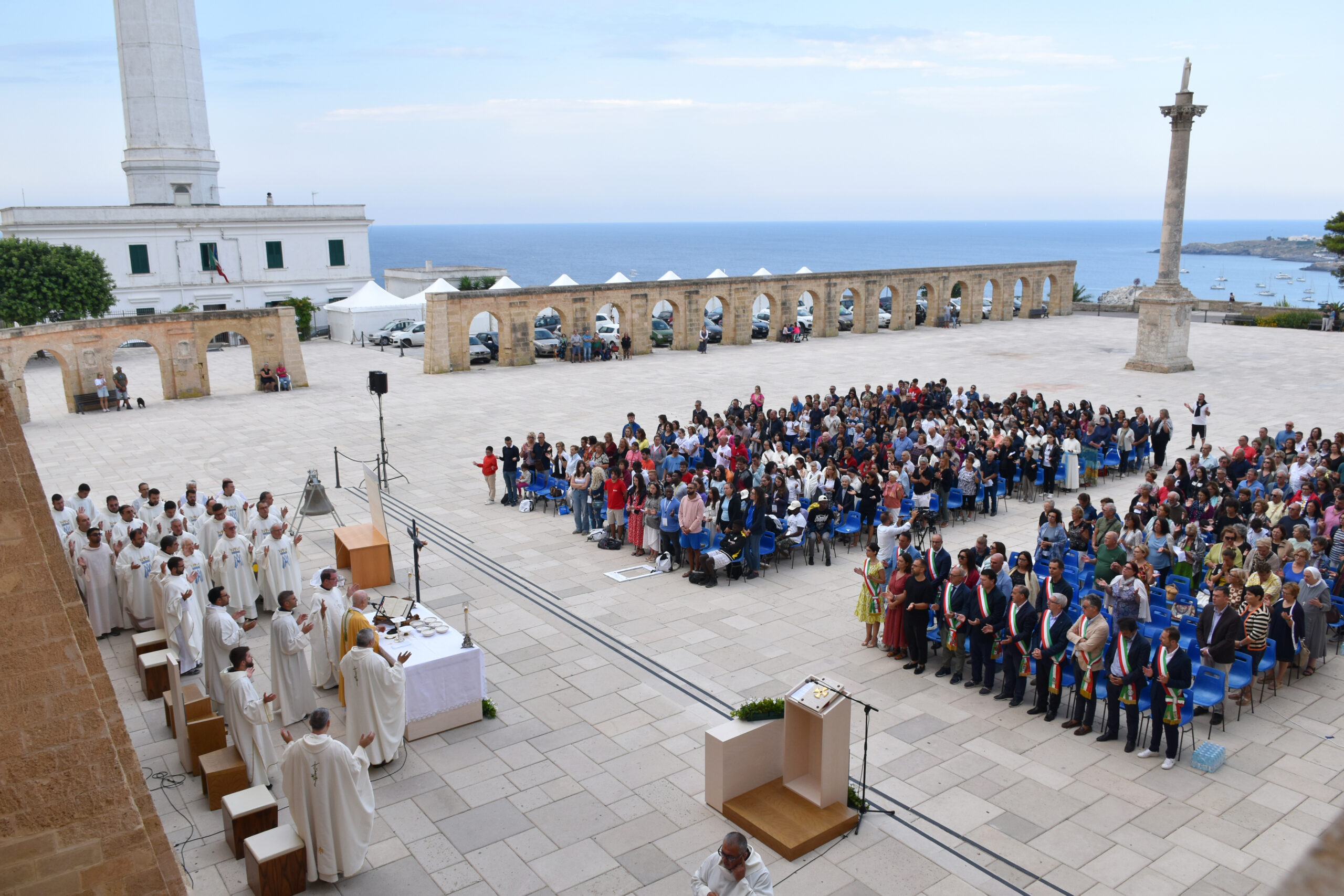 Don Tonino Bello Funzione religiosa al Santuario di Leuca