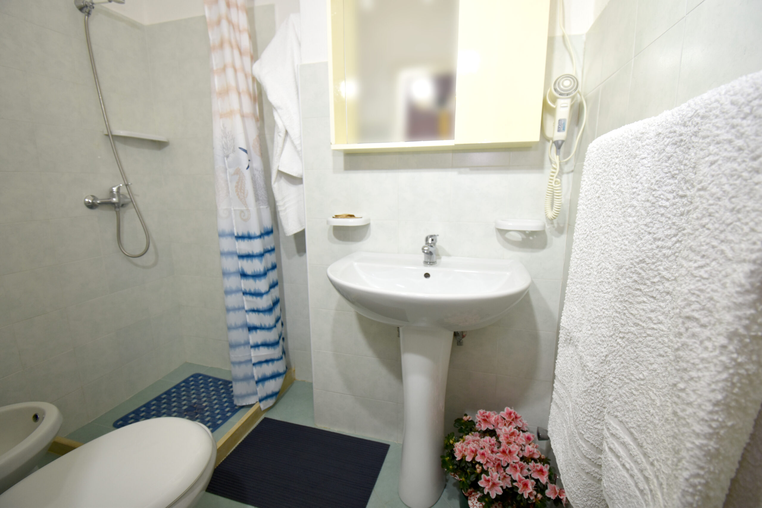 Casa per ferie “Maris Stella” Bagno accogliente e funzionale - Casa per Ferie Maris Stella a Santa Maria di Leuca - Lecce - Salento