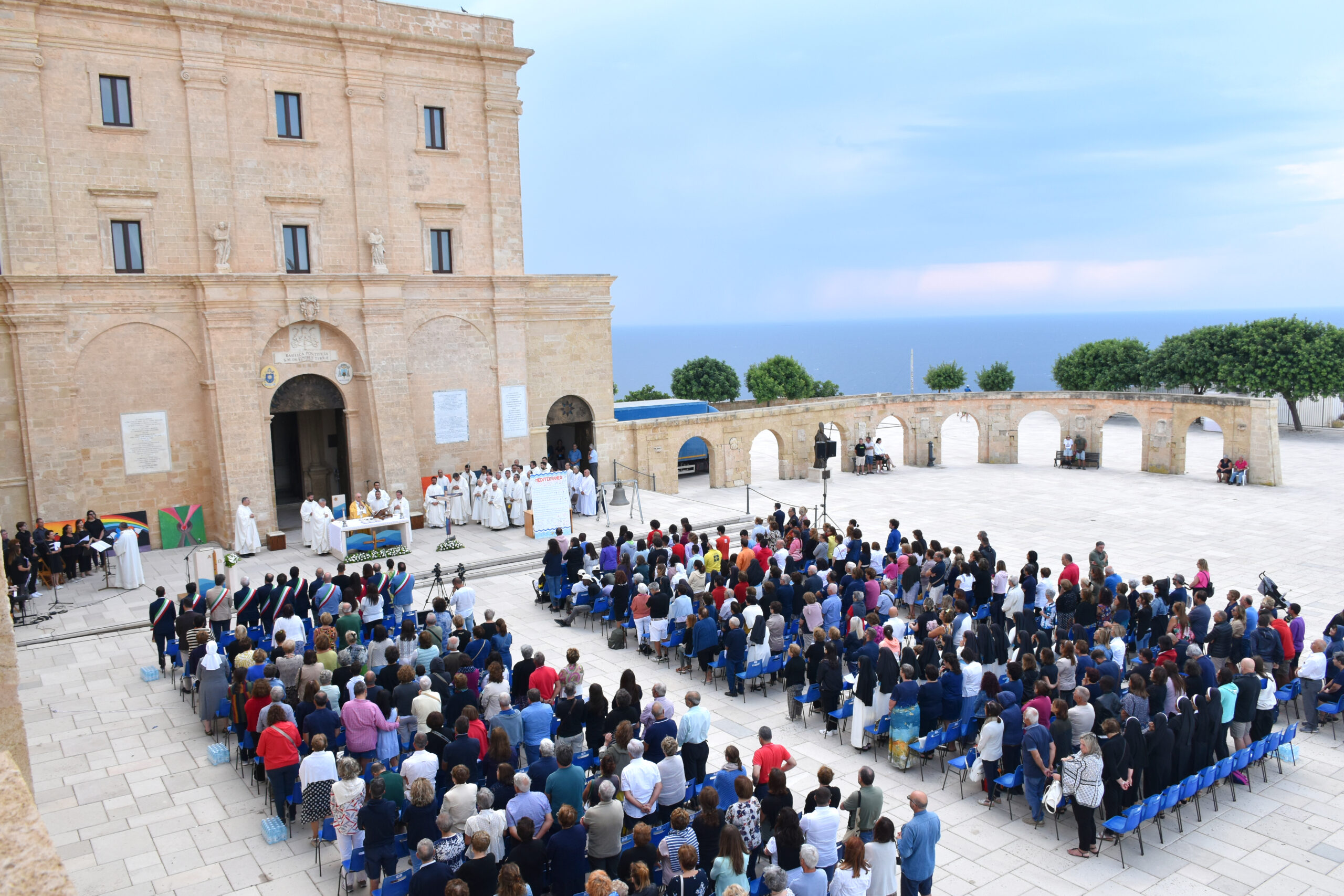 Don Tonino Bello Funzione religiosa al Santuario di Leuca